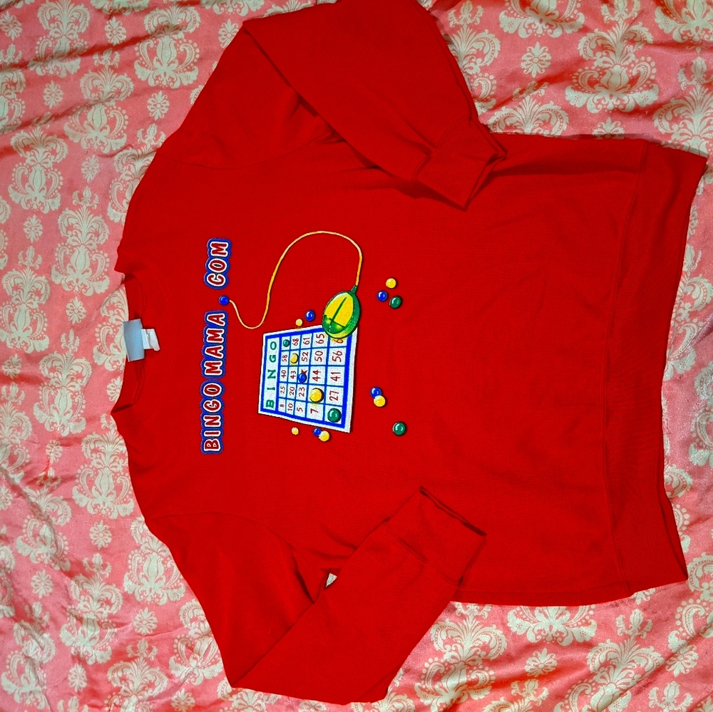 Vintage Blair bingo mama grandma sweatshirt.
